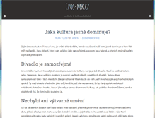 Tablet Screenshot of ipos-mk.cz